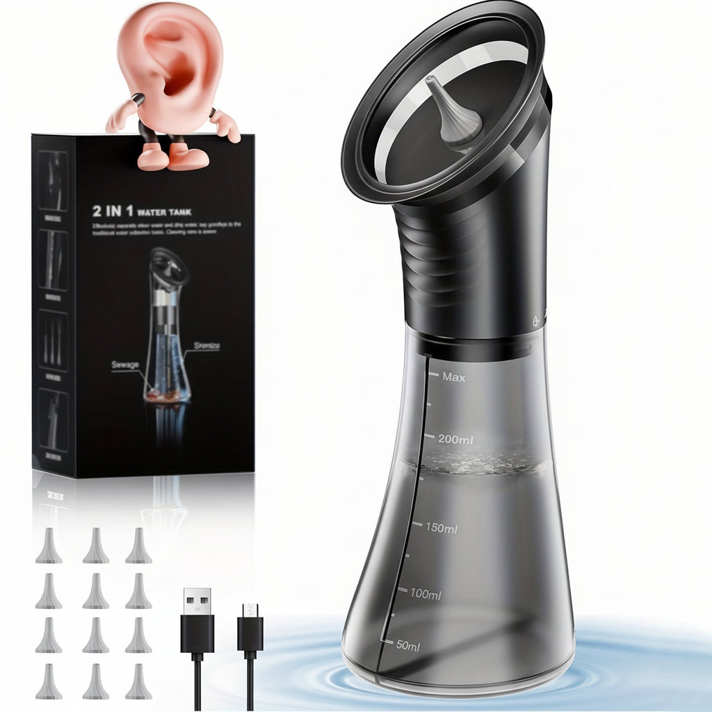 USB Rechargeable Ear Wax Cleaner With Water System