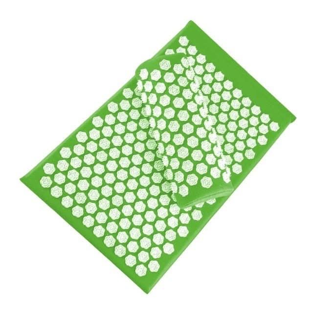 CalmFlow Acupressure Yoga Mat and Cushion Set for Natural Pain Relief and Relaxation