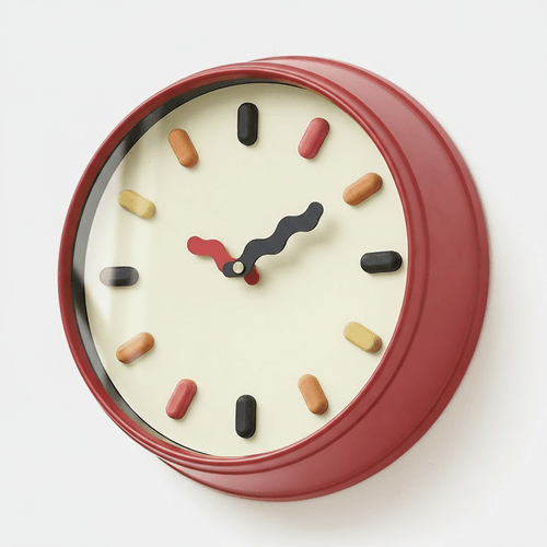 AuroraFrame 3D Wall Clock With Eco Friendly Design And Precise Silent Movement