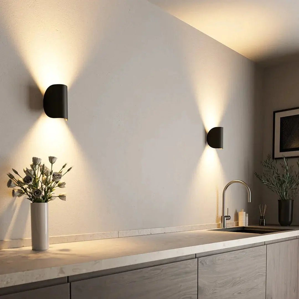 NovaLume Modern LED Wall Light For Energy Efficient Living Room Lighting