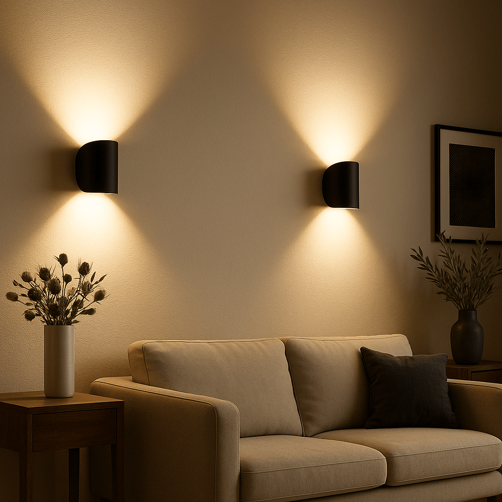 NovaLume Modern LED Wall Light For Energy Efficient Living Room Lighting