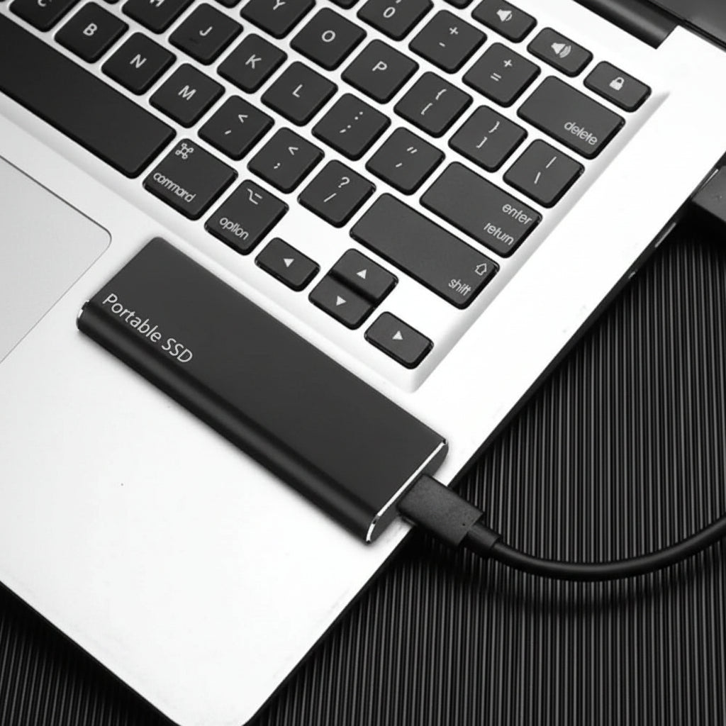 Vékony USB C külső meghajtó 500GB hordozható tárolómegoldás