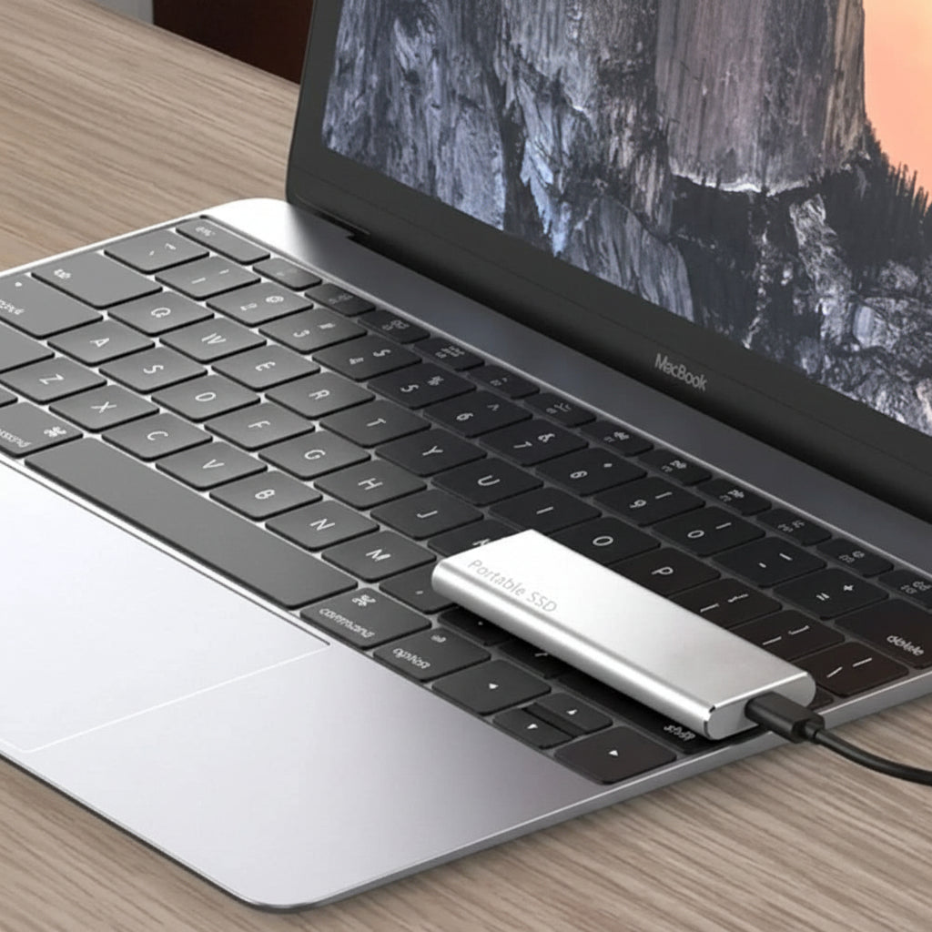 Vékony USB C külső meghajtó 500GB hordozható tárolómegoldás