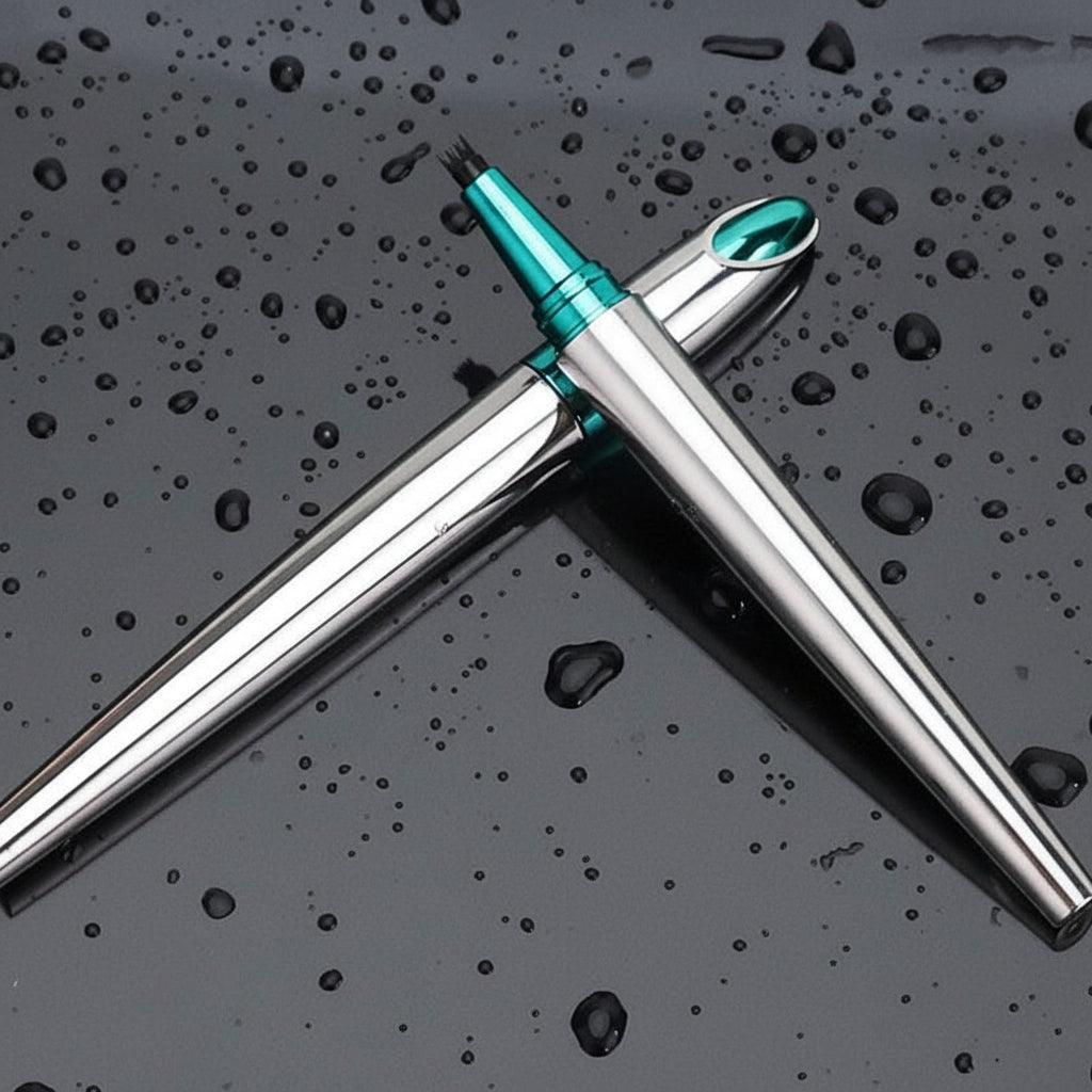 Penna per sopracciglia Microblading 4 punte impermeabile per sopracciglia a effetto pelo naturale