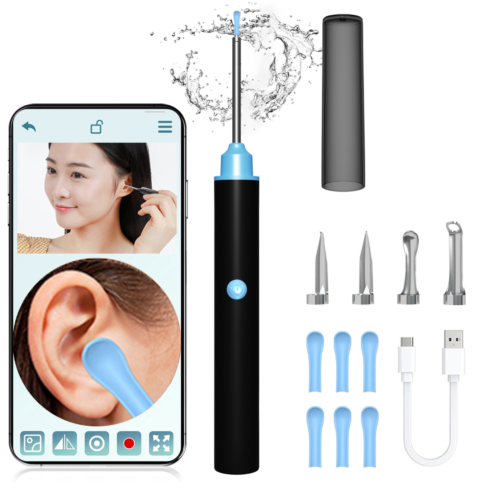 Wireless Endoscope For Ear Cleaning With LED Camera