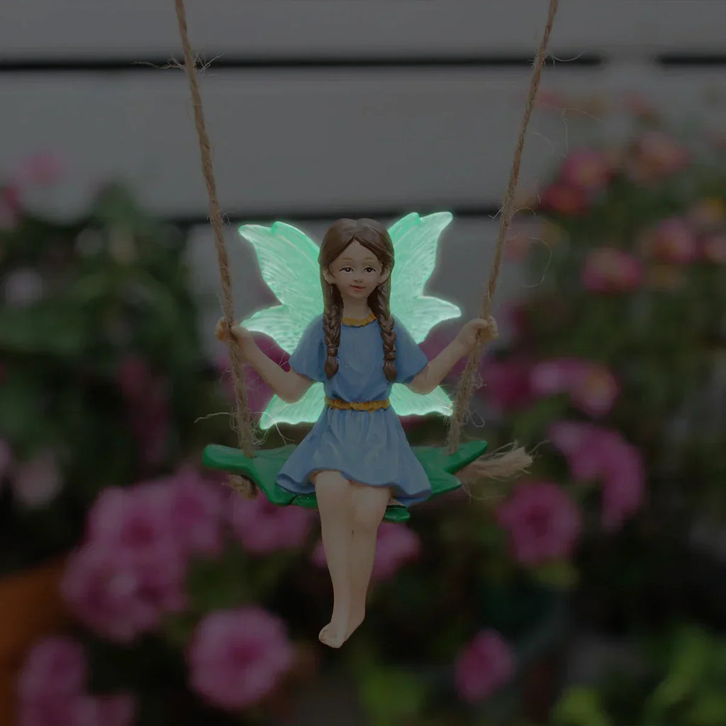 Ensemble de décorations suspendues Fairy Garden pour usage intérieur et extérieur | Rosalyssa
