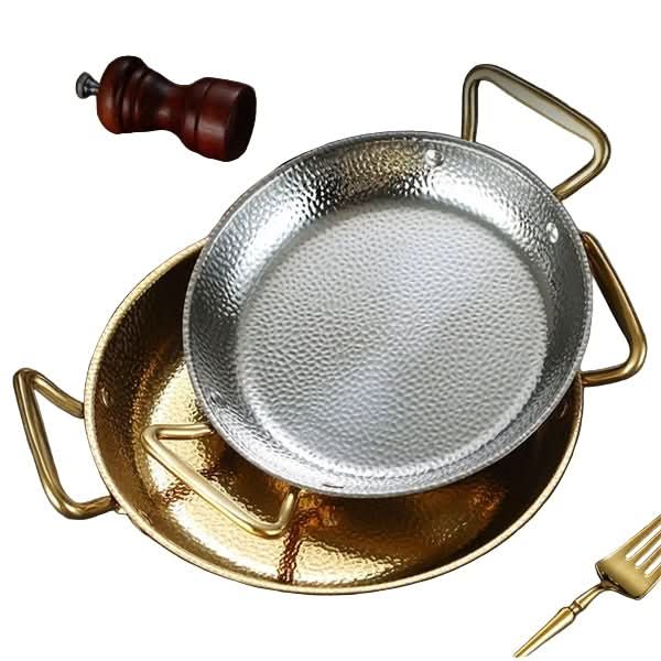 Harborcraft gehämmerter Edelstahltopf für Pfannen, Saucen und vielseitiges Kochen