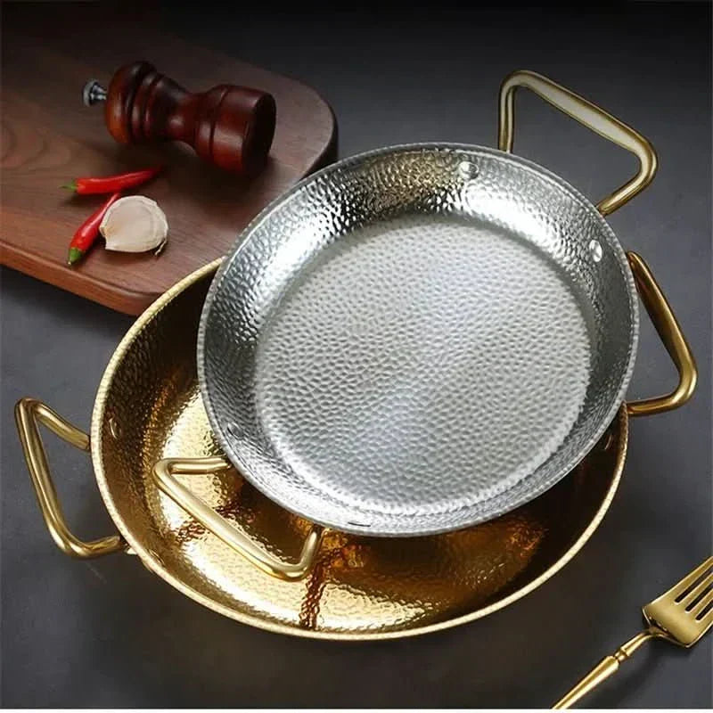 Harborcraft gehämmerter Edelstahltopf für Pfannen, Saucen und vielseitiges Kochen