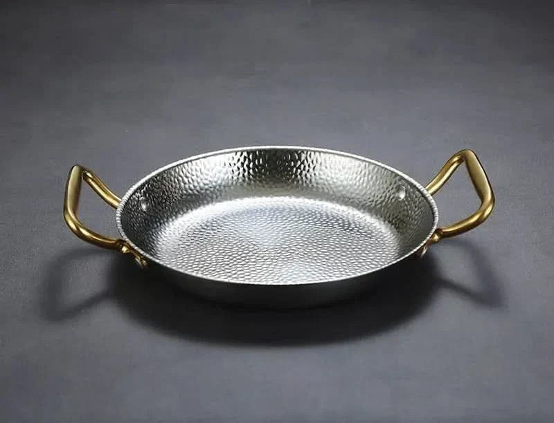 Harborcraft gehämmerter Edelstahltopf für Pfannen, Saucen und vielseitiges Kochen