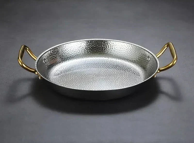 Harborcraft gehämmerter Edelstahltopf für Pfannen, Saucen und vielseitiges Kochen