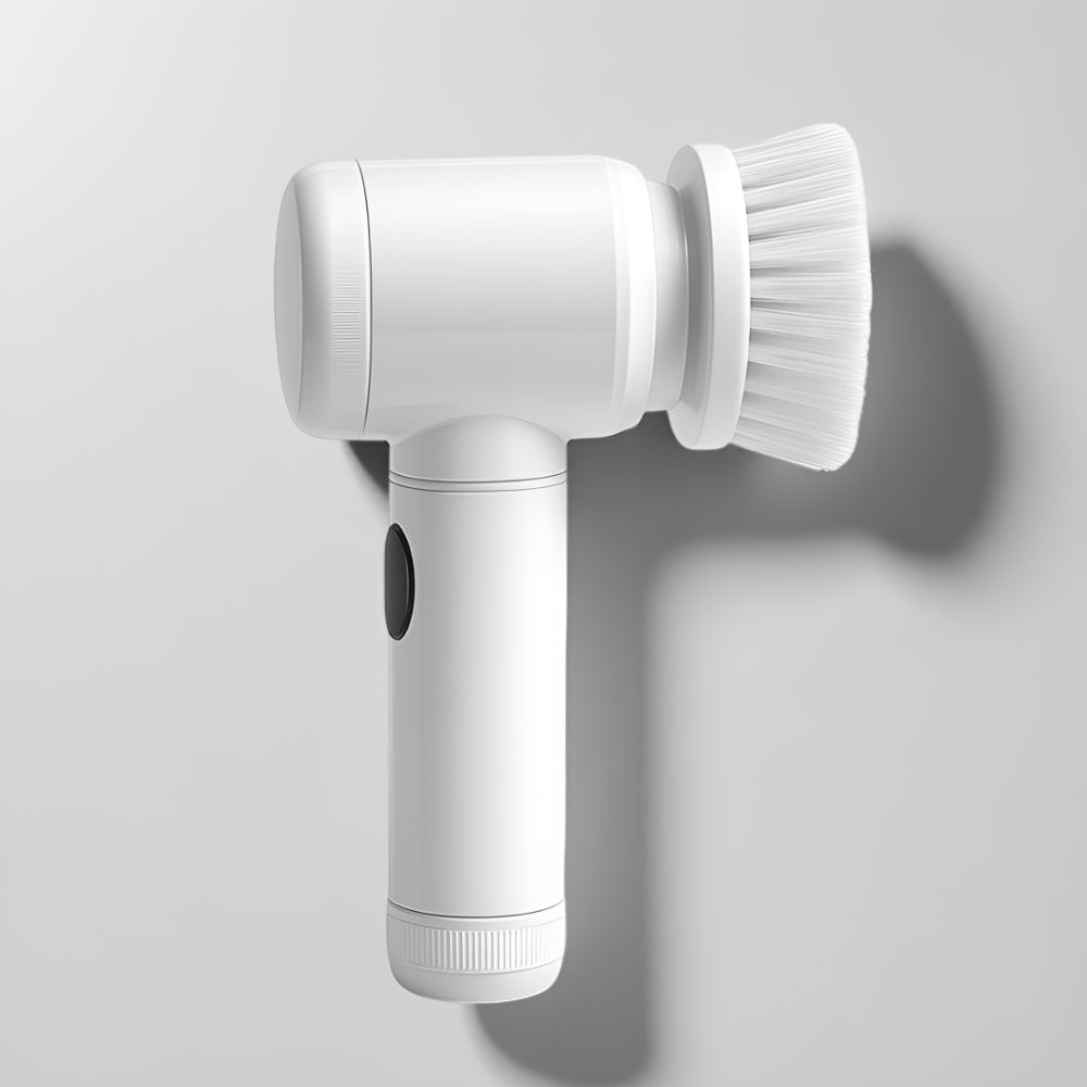 Cordless Electric Scrubber With Rotating Brush For Home Use