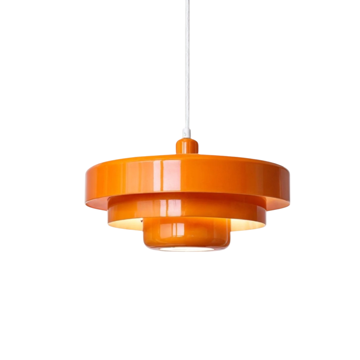 Lampada a sospensione in vetro a più livelli stile Bauhaus per montaggio a soffitto | Rosalyssa