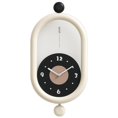 Aurelia Lange Wanduhr mit luxuriösem 3D-Design und geräuschlosem Uhrwerk