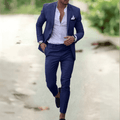 Valeron Suit Elegant Slim Fit Men's Suit Set for Business and Events