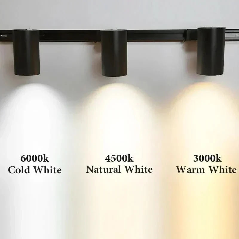 Foco LED NovaGlow para espacios habitables con ángulo de luz ajustable