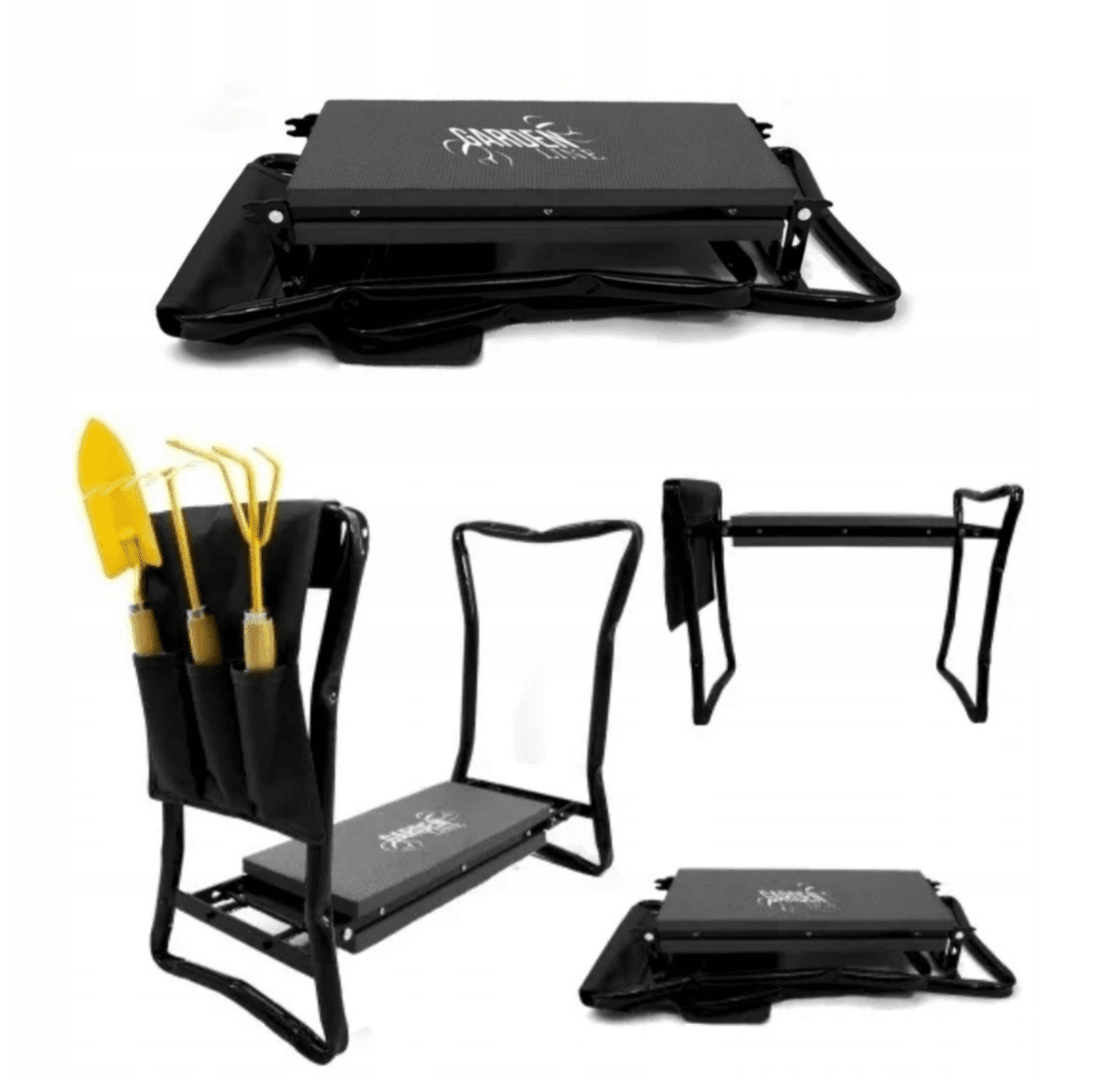 GardenEase Pro Ergonomic 2-In-1 Kneeler And Seat For Joint Comfort