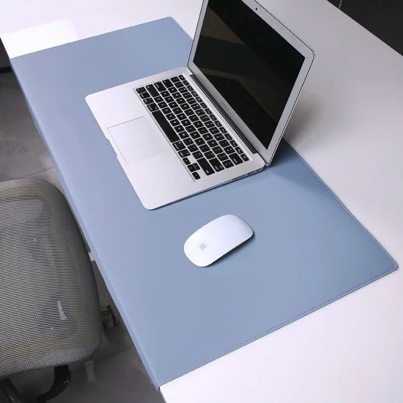 NimbusDesk ergonomiczna mata na biurko z PU skóry z podparciem nadgarstka