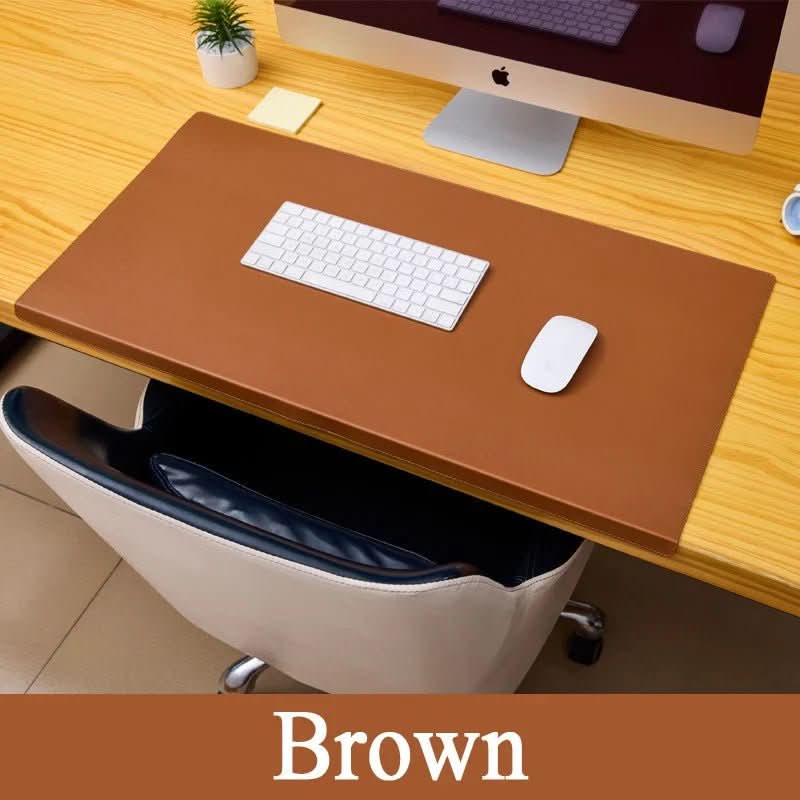 NimbusDesk ergonomiczna mata na biurko z PU skóry z podparciem nadgarstka