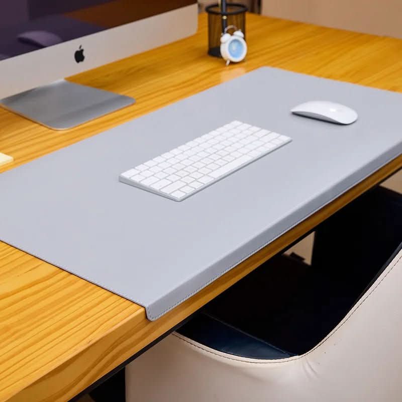 NimbusDesk ergonomiczna mata na biurko z PU skóry z podparciem nadgarstka