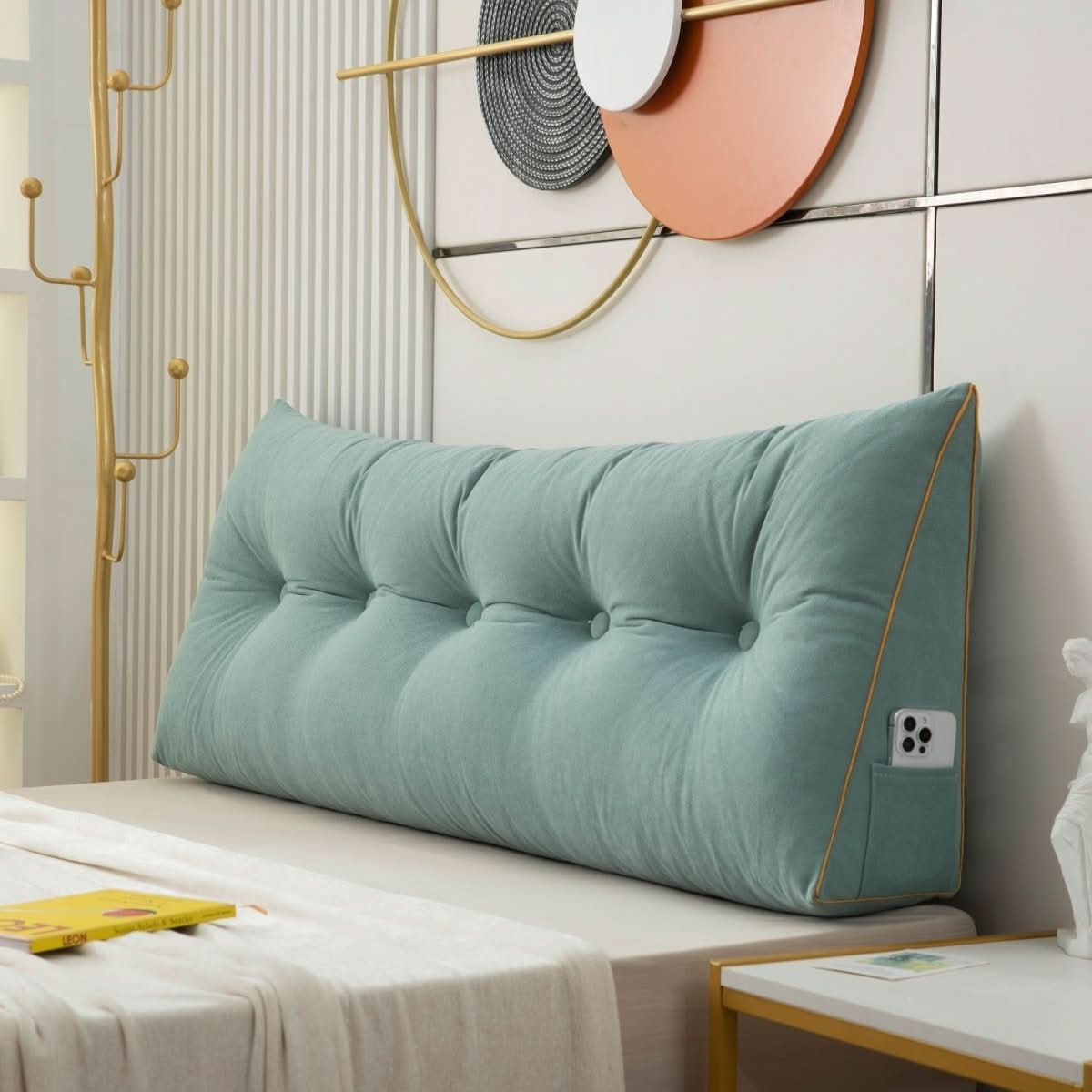 ComfyCurve Ergonomic Wedge Cushion With Back Support