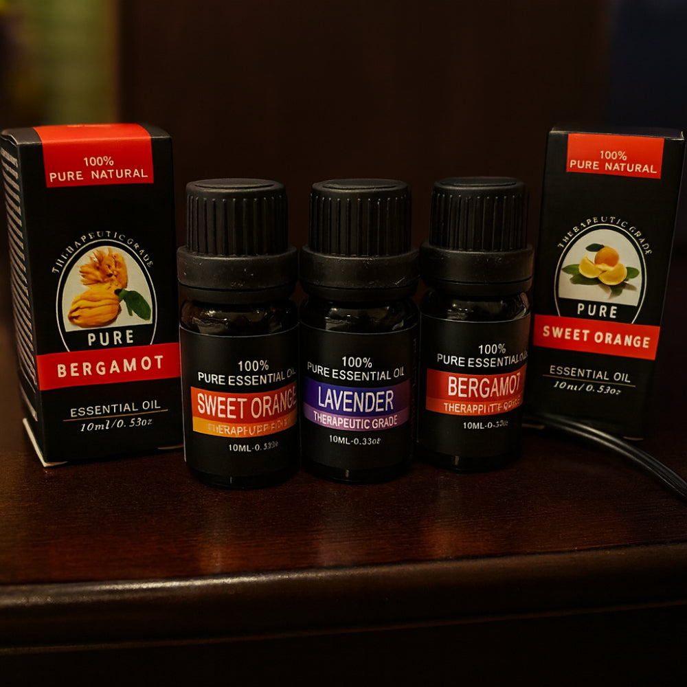 Aceites Esenciales de Plantas Aromáticas, Botella de 10 ml para Difusores