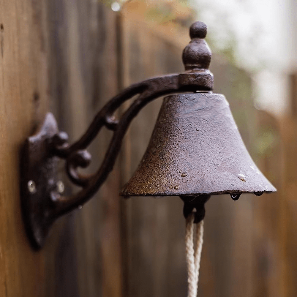 Aurelia Bell Classic Cast Iron Doorbell In Vintage Style For Stylish Entrances