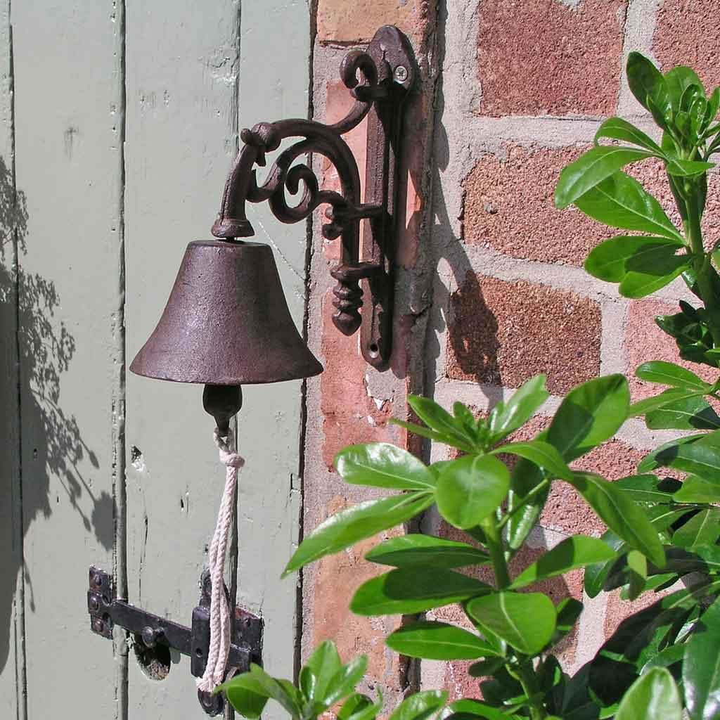 Aurelia Bell Classic Cast Iron Doorbell In Vintage Style For Stylish Entrances