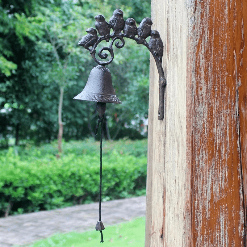 Aurelia Bell Classic Cast Iron Doorbell In Vintage Style For Stylish Entrances