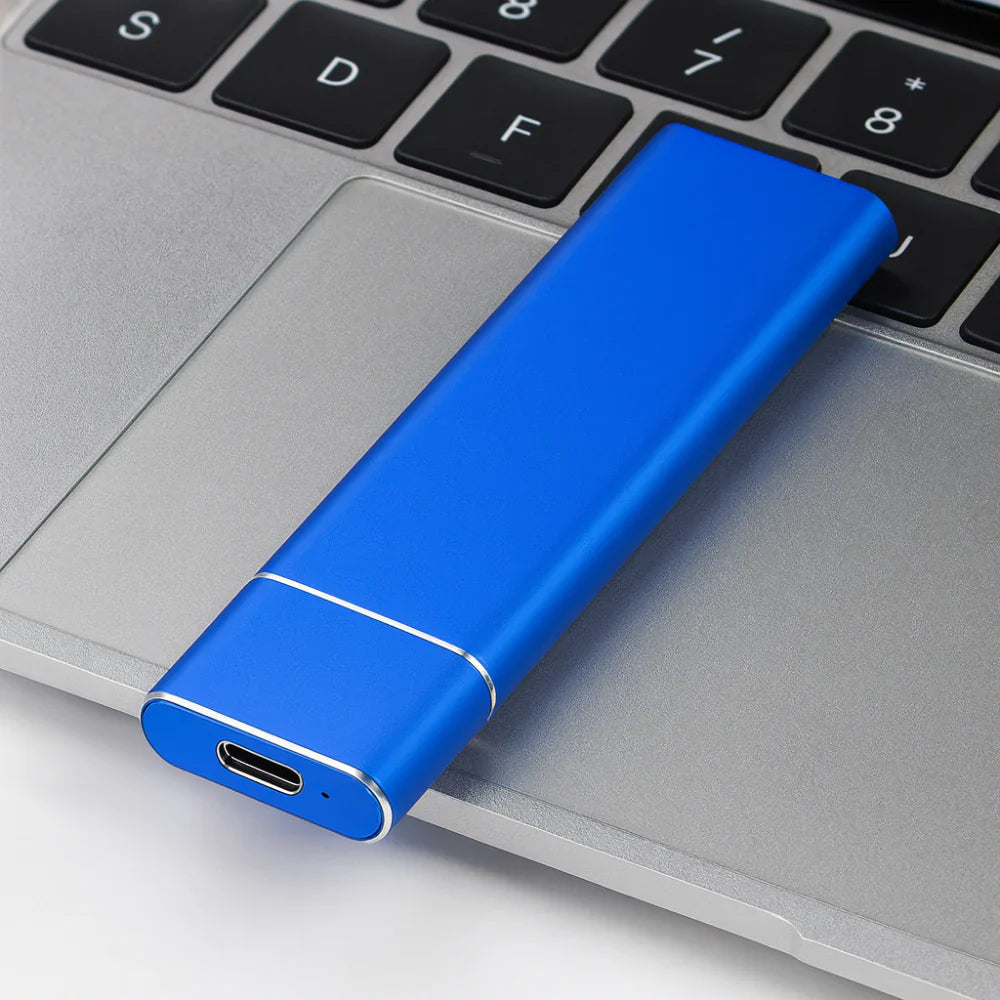 Compact USB External Drive With Aluminum Enclosure