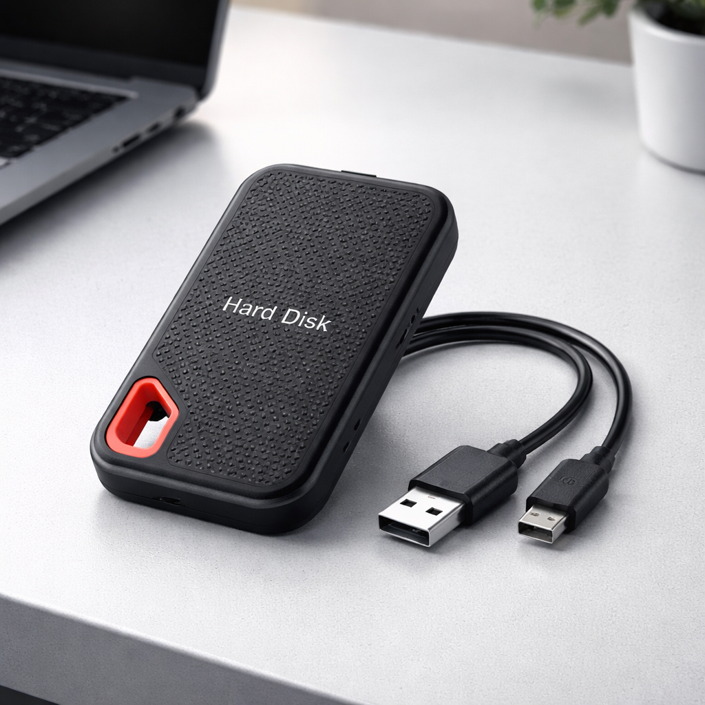 Hordozható külső SSD a gyors adatmentéshez útközben