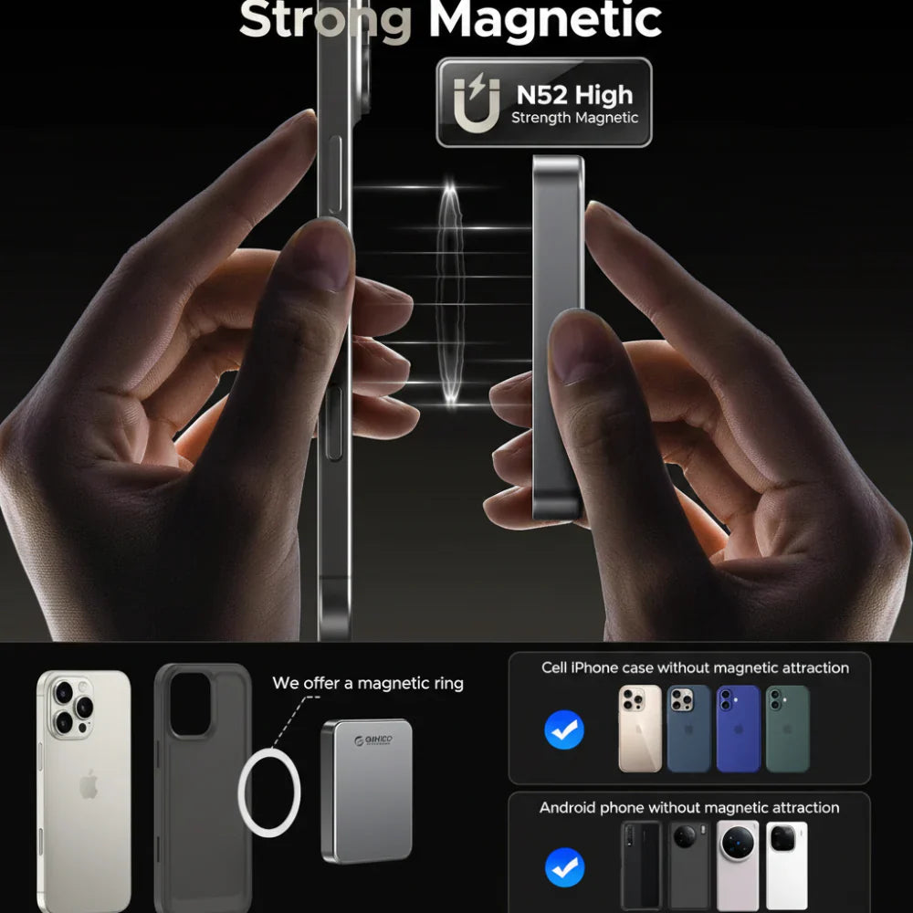 Magnetic Portable External SSD For Fast Data Storage