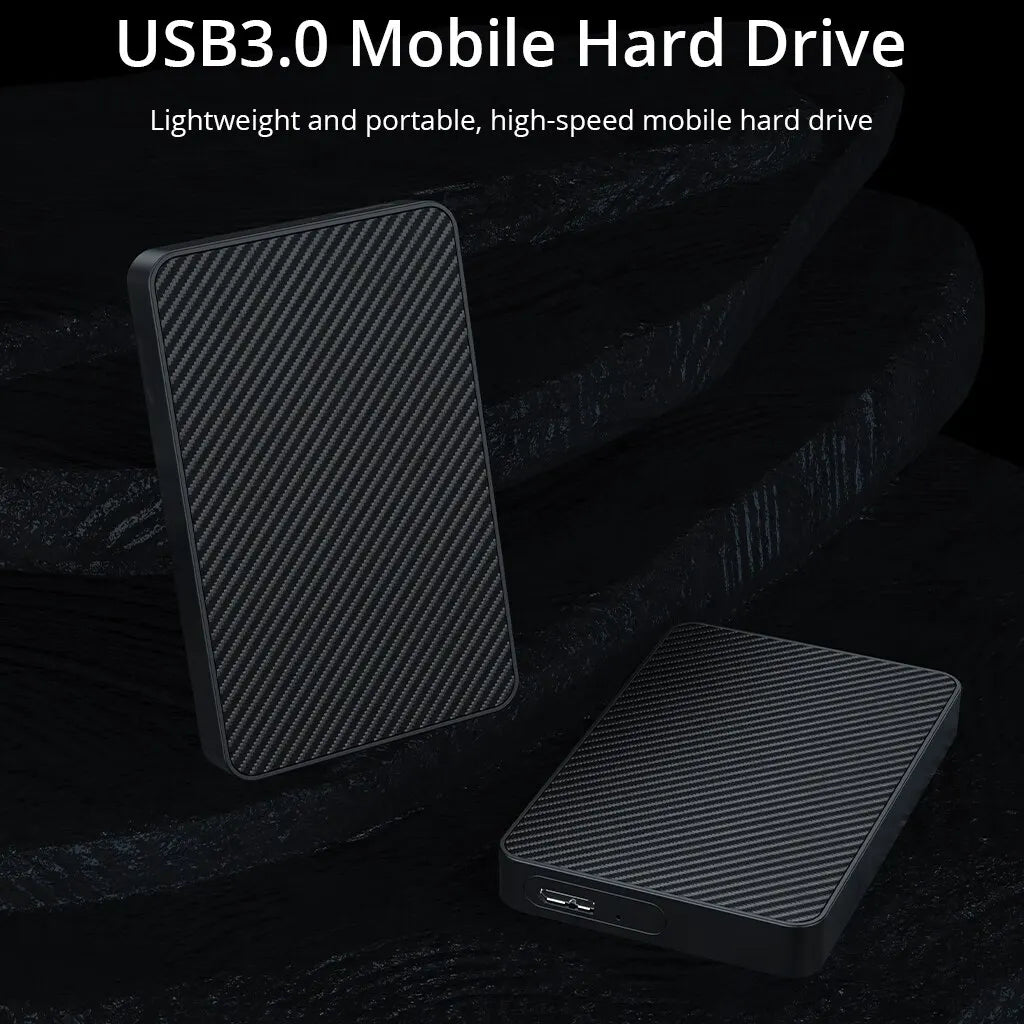 Compact External Portable SSD With USB 3.0 For Quick Data Backup And Storage