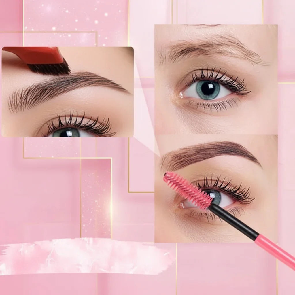 4D nástroj na obočí s razítkovacím štětcem pro voděodolný make-up