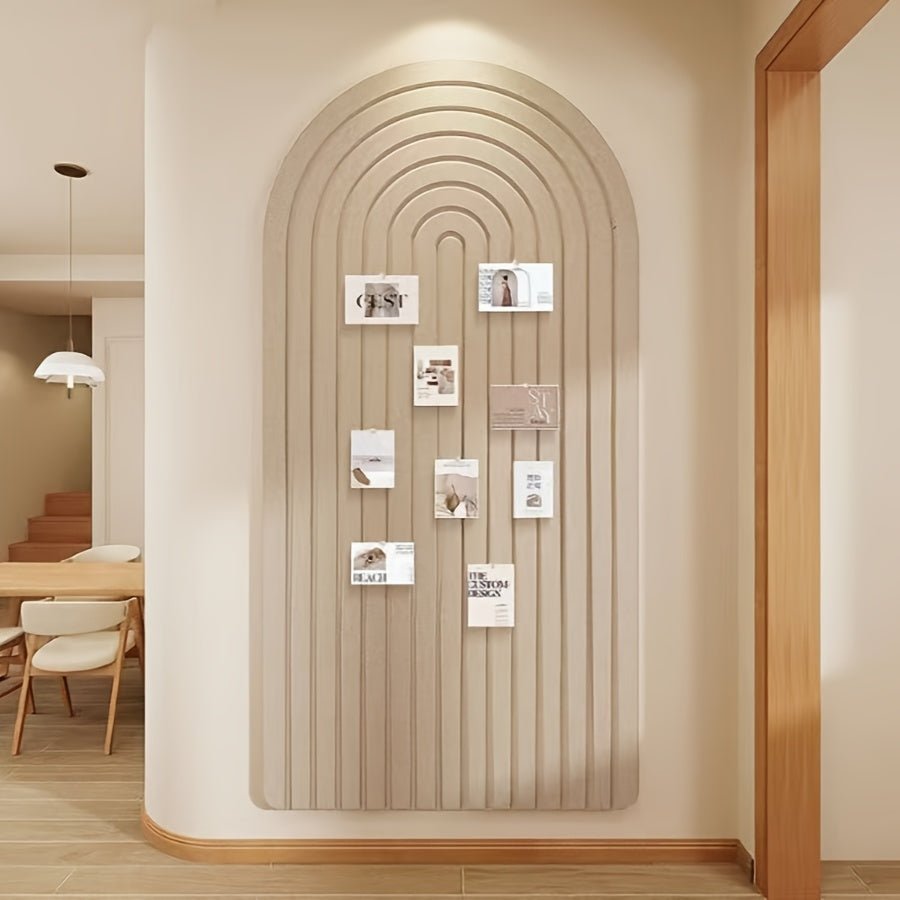 LumaCurve Curved Felt Organizer Pinboard For Decorative Wall Display