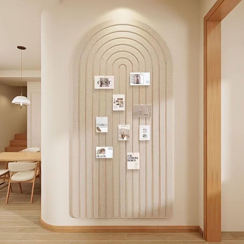 LumaCurve Curved Felt Organizer Pinboard For Decorative Wall Display