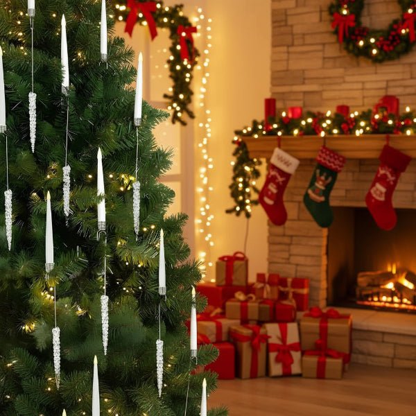 AstraGlow LED flammesfri lyssett for juletre og festdekorasjon