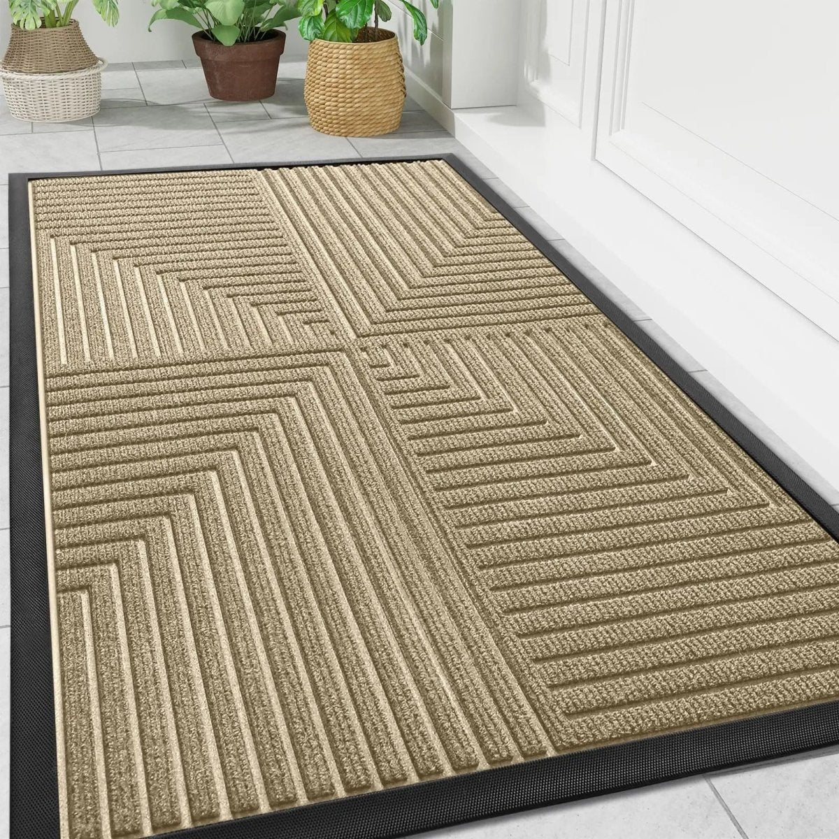 שטיח רצפה כבד ApexGuard עם גיבוי נגד החלקה ולכידת לכלוך