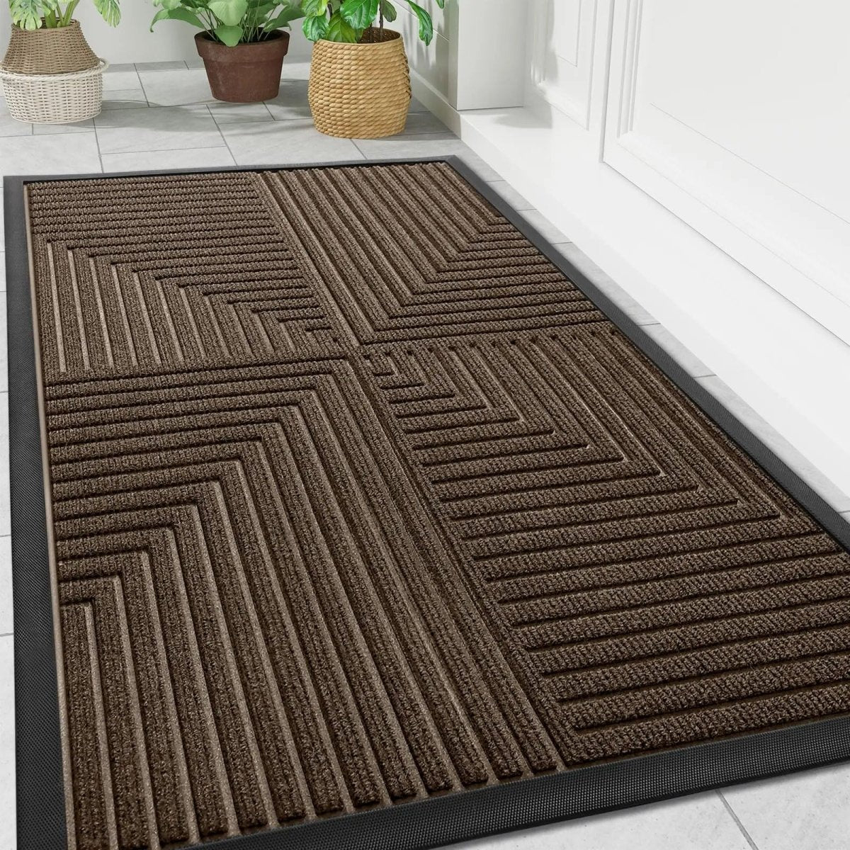 שטיח רצפה כבד ApexGuard עם גיבוי נגד החלקה ולכידת לכלוך