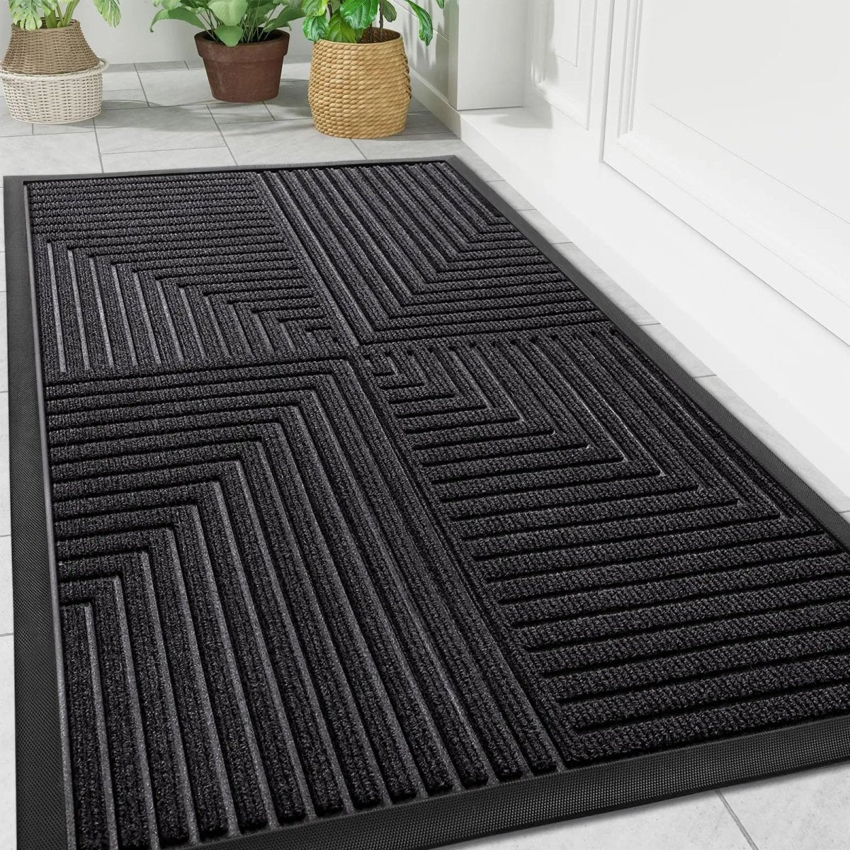 שטיח רצפה כבד ApexGuard עם גיבוי נגד החלקה ולכידת לכלוך