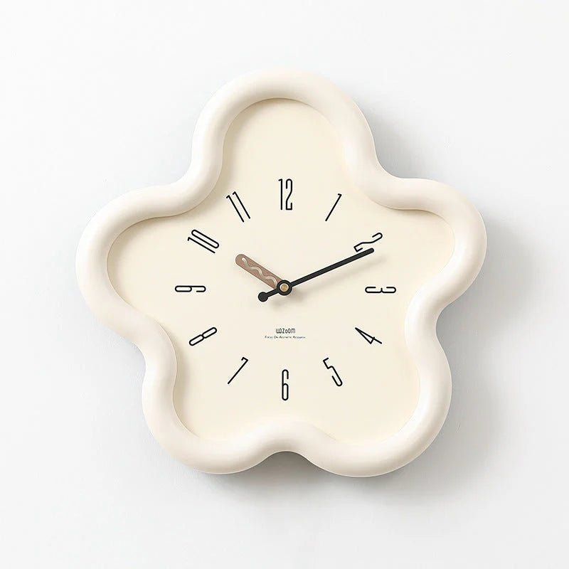 PetalGlow 3D Flower Pendulum Wall Clock With Silent Movement
