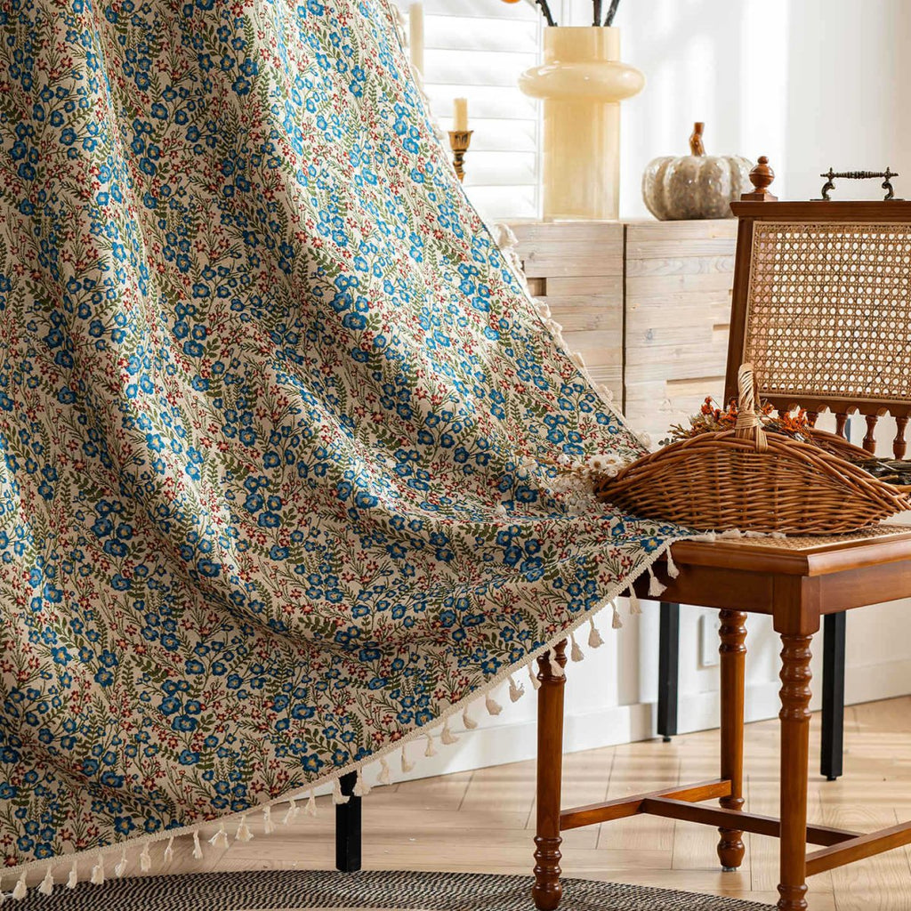 Rideau occultant Hearthside style maison de campagne pour salon et chambre