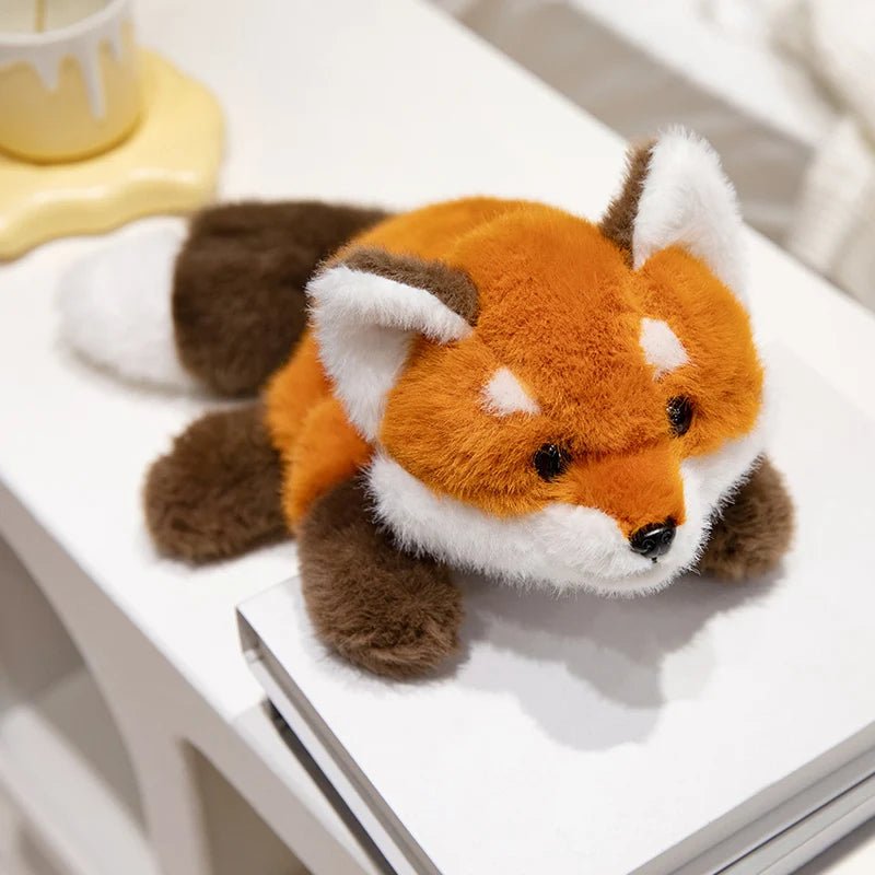 FluffleBuddy Soft Fox Plush Toy For Kids Cuddly Comfort