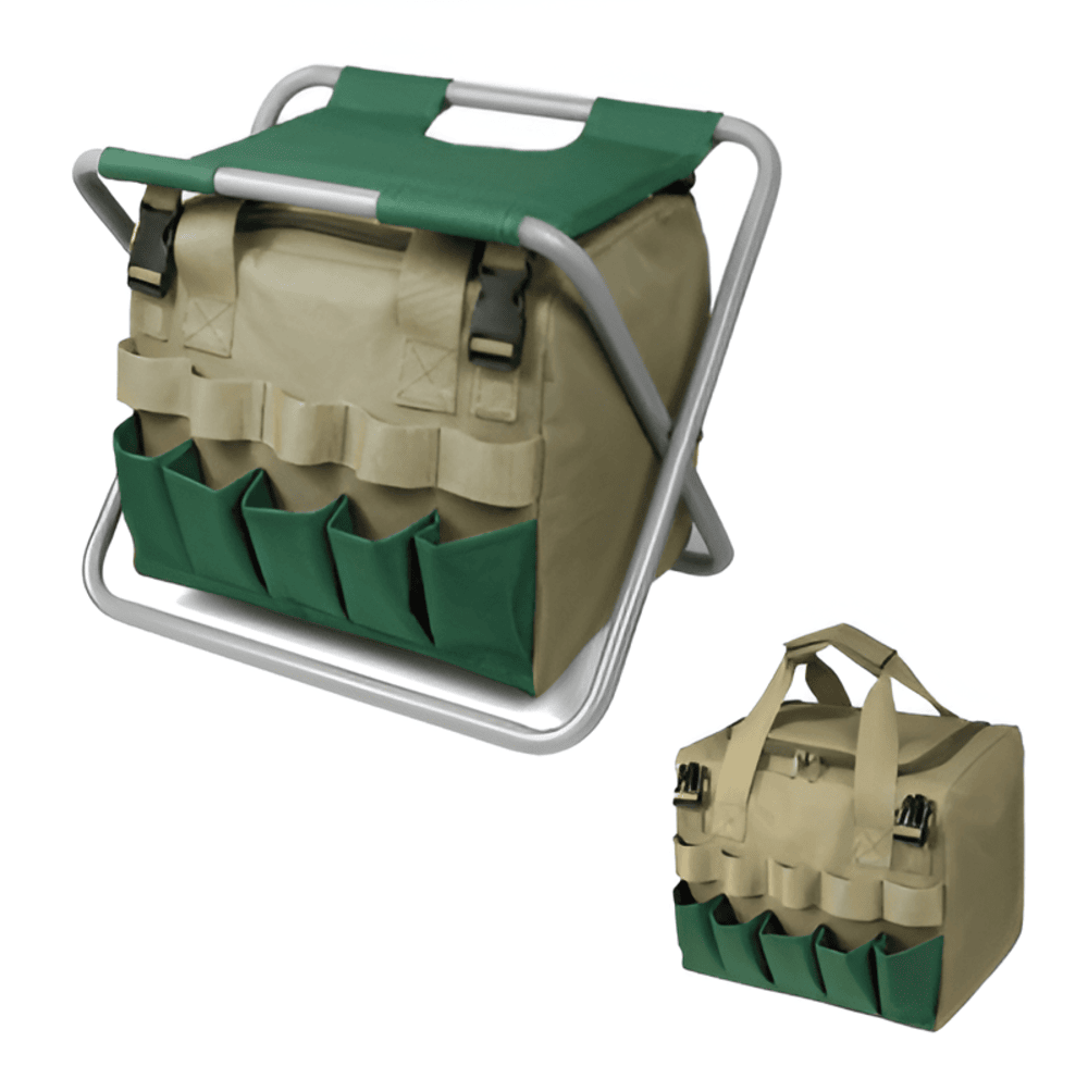 Fold Away Garden Tool Set Compact Foldable and Durable for Home Garden Travel