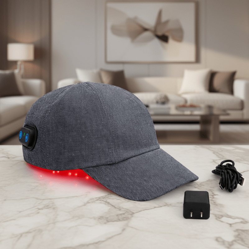 LumaFol Infrarot-LED-Haarkappen mit Rotlichttherapie
