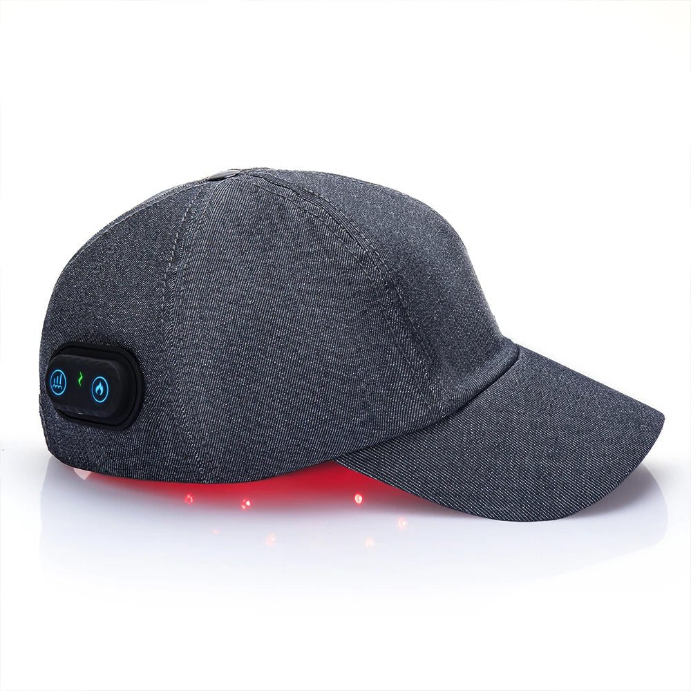 LumaFol Infrarot-LED-Haarkappen mit Rotlichttherapie