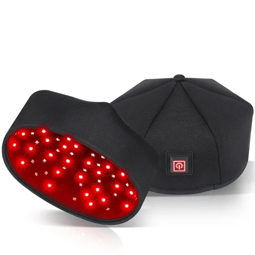 LumaFol Infrarot-LED-Haarkappen mit Rotlichttherapie