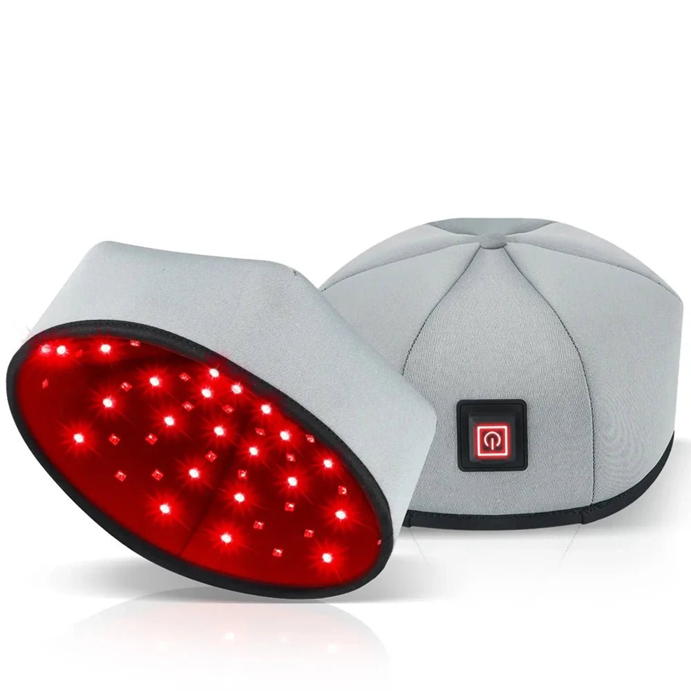 LumaFol Infrarot-LED-Haarkappen mit Rotlichttherapie