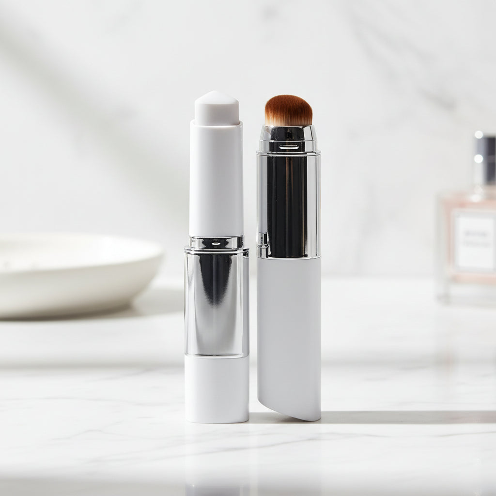 Color Changing Hydrating Foundation Stick With Cream Makeup And Soft Brush