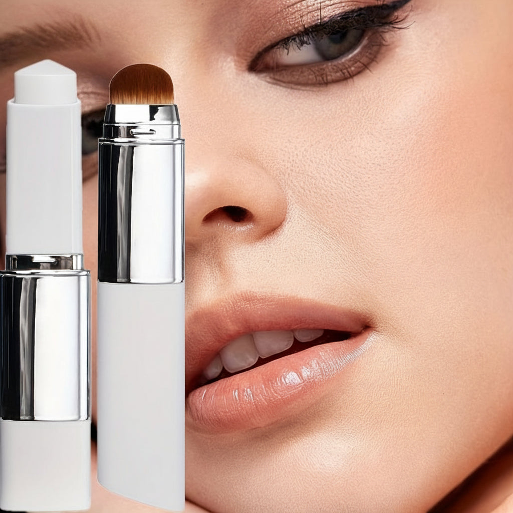 Color Changing Hydrating Foundation Stick With Cream Makeup And Soft Brush