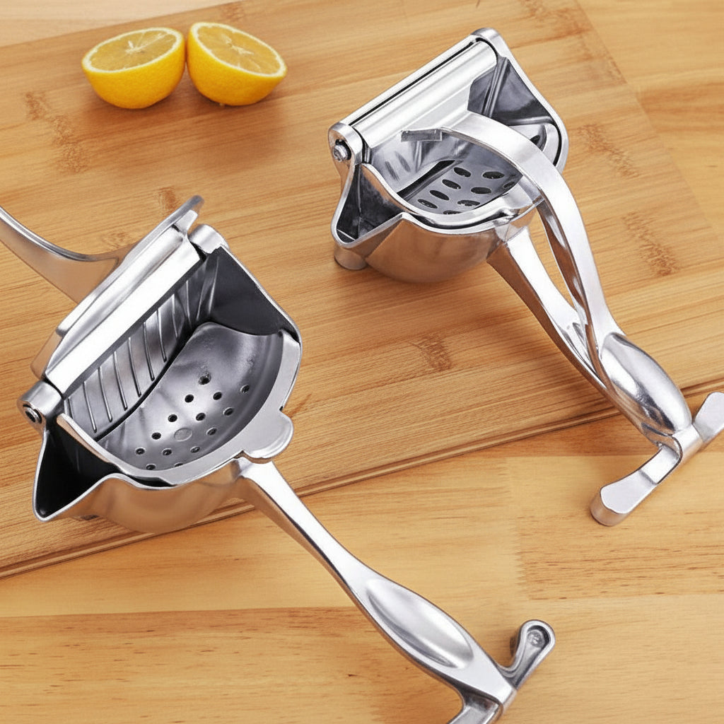 Stainless Steel Manual Citrus Juicer With Hand Press For Fresh Juice